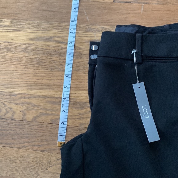 Loft black dress pants trousers in “Julie” fit. Size 2. NWT. - Picture 12 of 12